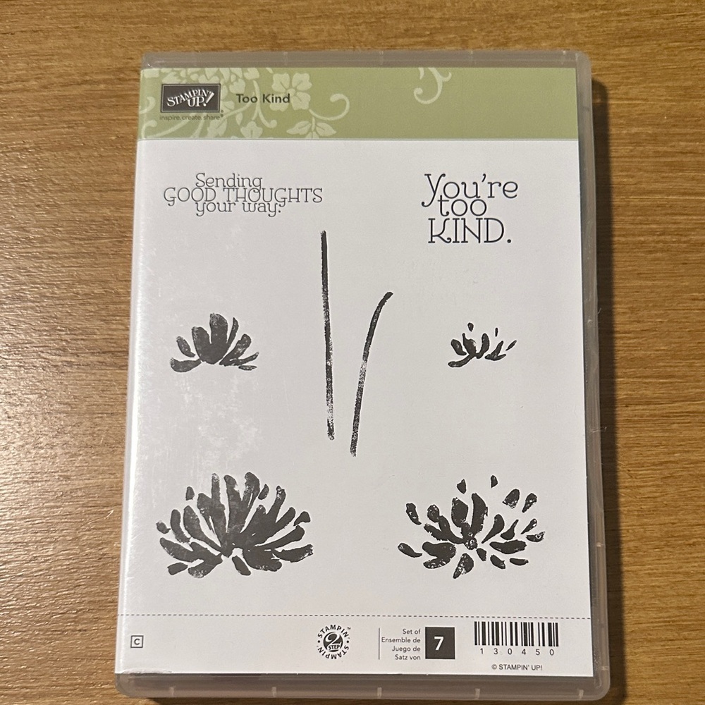 Stampin' Up! Too Kind Stamp Set